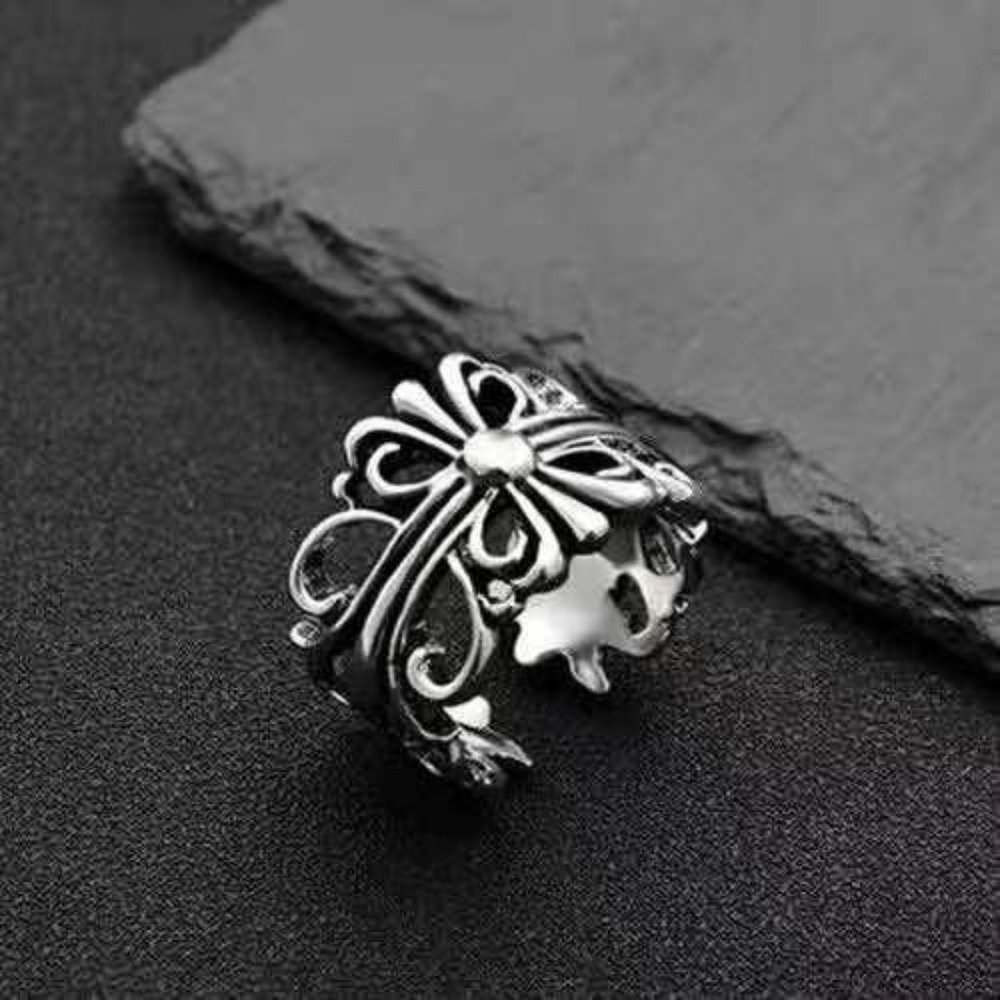 Crow Heart Ring